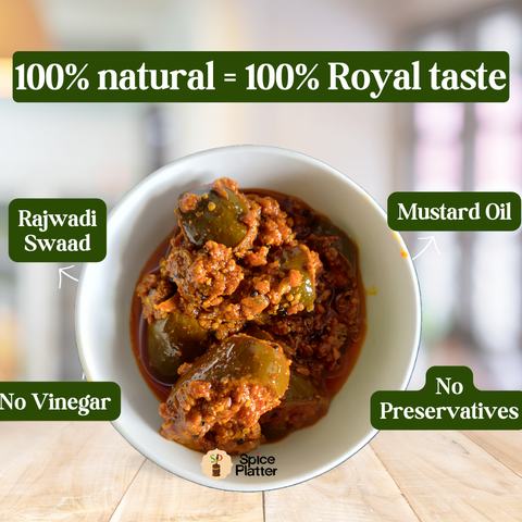 Rajasthani Mango Pickle - Aam Achaar 400g