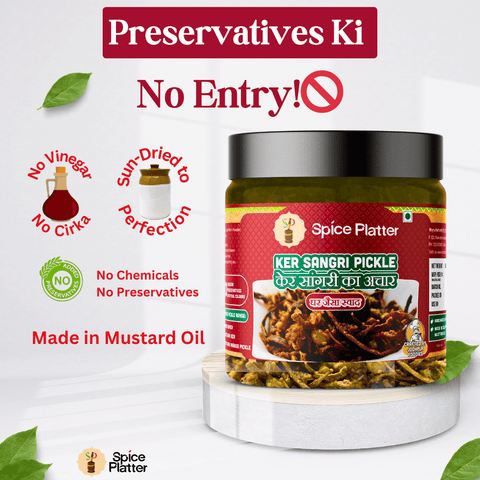 Rajasthani Kair Sangri Pickle 400g