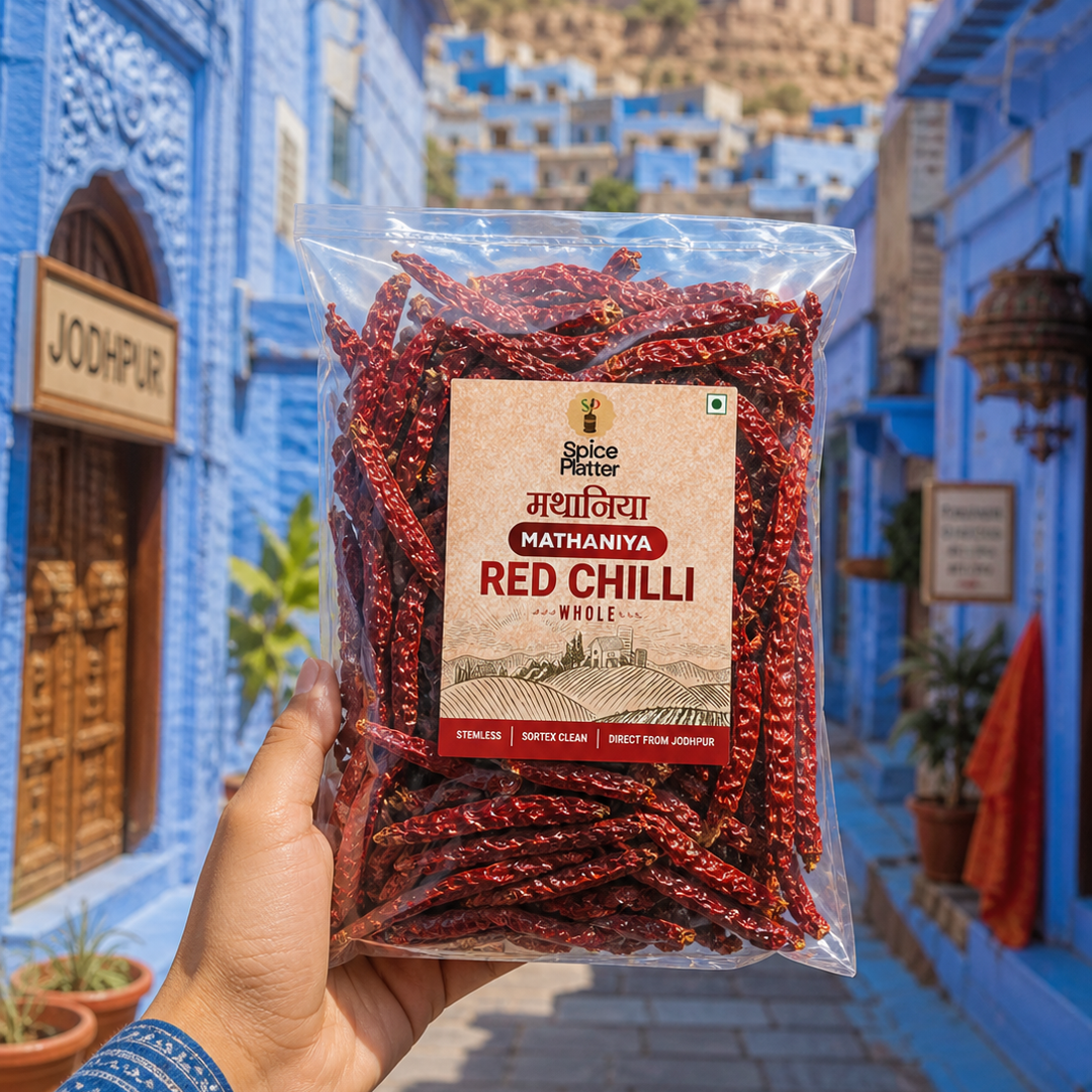 Mathania Red Chilli Whole 300g — The Laal BaaMathania Red Chilli Whole ...