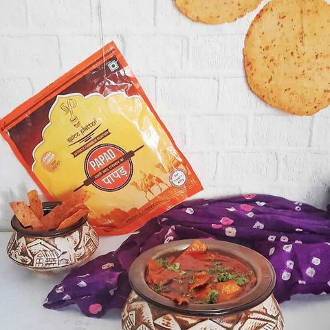 Chana Papad - Lapad - Garlic Papad